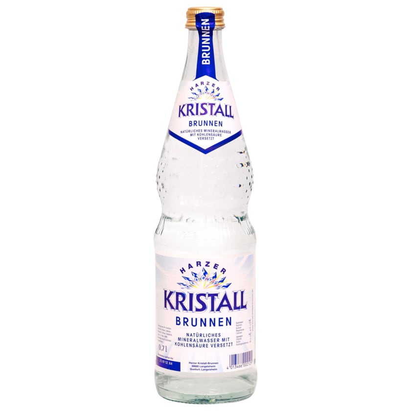 Harzer Kristall Mineralwasser Classic 0,7l